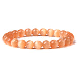 Peach Cat Eye Bracelet