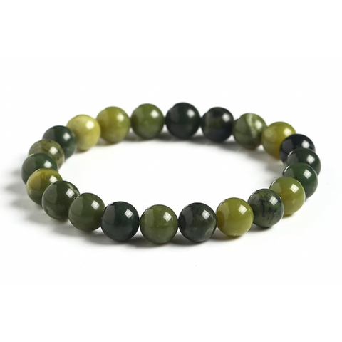 Natural Canada Jade Gemstone Bracelet