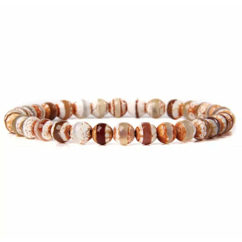 Brown Agate Bracelet