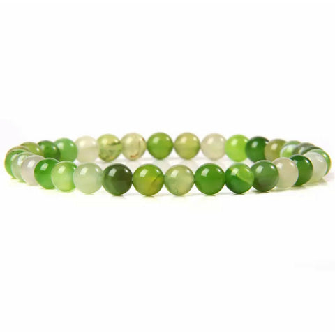 Spring Green Agate Bracelet