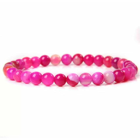 Pink Agate Bracelet