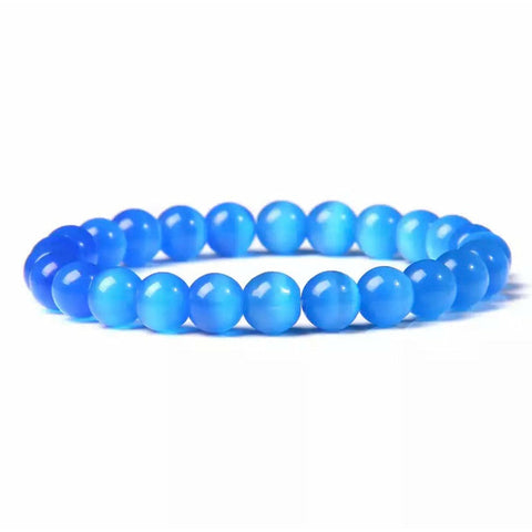 Blue Cat Eye Bracelet