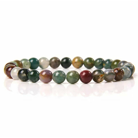 Indian Agate Stone Bracelet