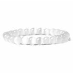 White Cat Eye Bracelet