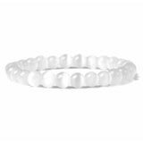 White Cat Eye Bracelet