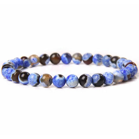 Blue Agate Bracelet