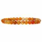 Orange Agate Bracelet