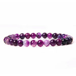 Purple Agate Bracelet